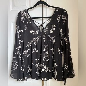 Charlotte Russe Boho Blouse Size Small